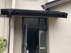 リフォーム前の玄関です