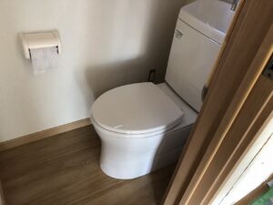  リフォーム後のトイレです<br />
 快適に使用していただけるようになりました