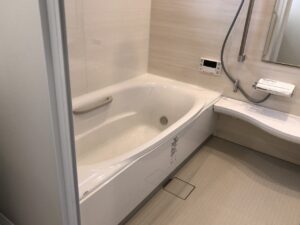 浴室を新しくしました<br />
クリナップのユアシスです<br />
