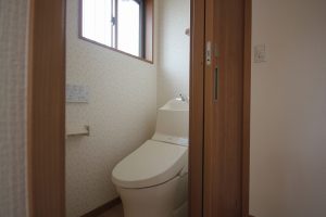 トイレも新しくなりました。<br />
