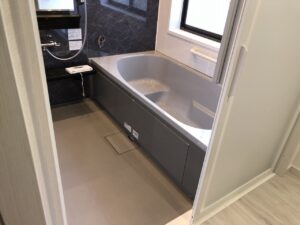 浴室も新しくしました<br />
