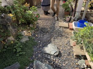 施工前のアプローチです