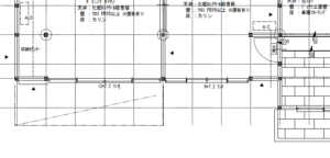 リフォーム前の図面です。