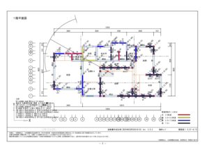 耐震補強計画です<br />
専用ソフトによる計算で補強計画が決定します<br />
