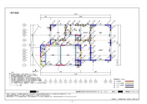 耐震補強計画です<br />
専用ソフトによる計算で補強計画が決定します<br />
<br />
