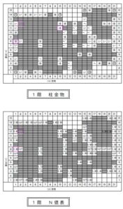 柱のかかる引き抜けの力を計算し、それに基づく柱金物を選定して施工します。